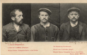 Zum Mord in Krombeke am 2. Januar 1906. Postkarte von 1907. Digitale Sammlung Blazek